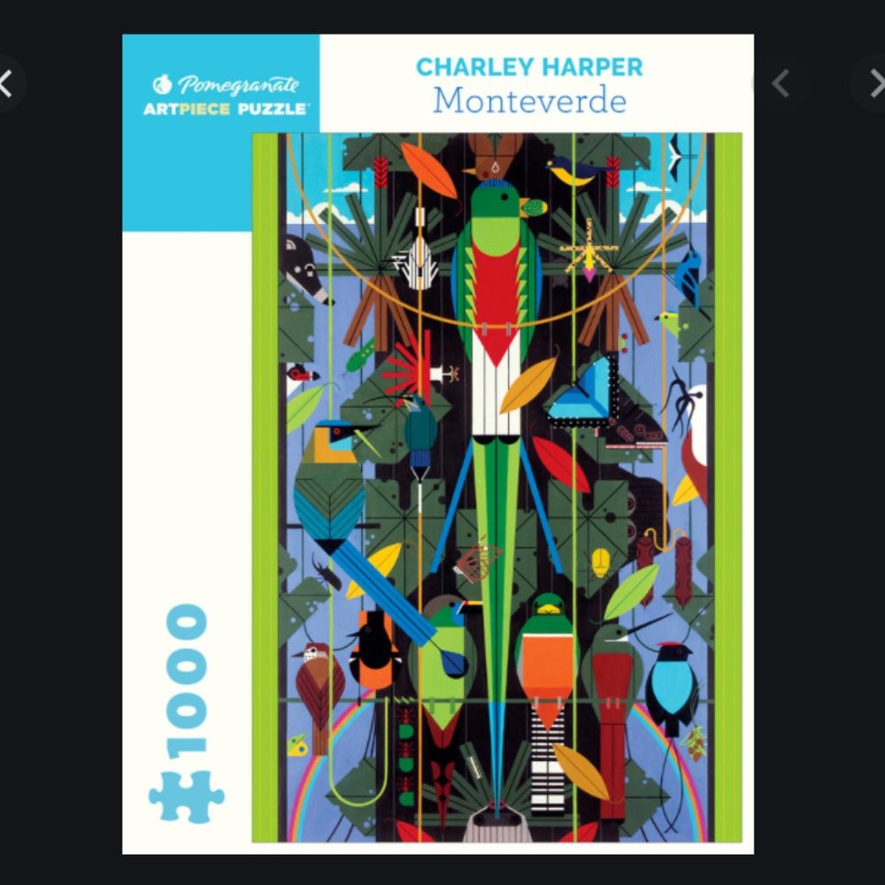 Charley Harper Monteverde 1000 pc Jigsaw Puzzle